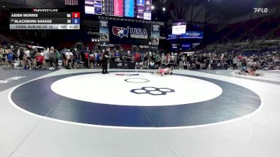106 lbs Cons. Sub-rd Of 16 - Aiden Morris, MA vs Blackburn Savage, OH
