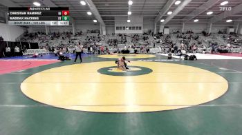 120 lbs Round Of 32 - Christian Ramirez, NJ vs Maddax Hacking, UT