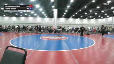 113 lbs Quarters - Thomas Patterson, Alpha Elite vs Derik Kiefer, Roundtree Wrestling Academy