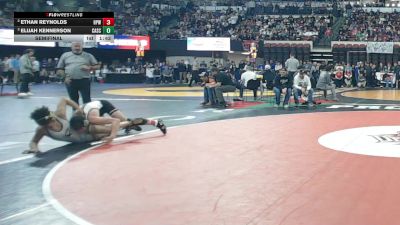 Semifinal - Elijah Kennerson, Cascade vs Ethan Reynolds, Huntley Project (Worden)