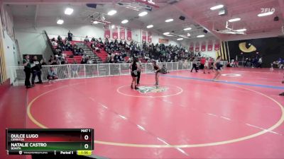 115 lbs Champ. Round 1 - Natalie Castro, Bonita vs Dulce Lugo, Cerritos