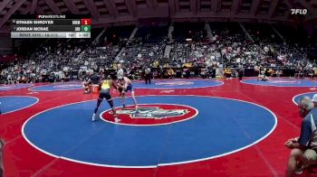 1A-113 lbs Champ. Round 1 - Jordan McRae, Jeff Davis HS vs Ethaen Shroyer, Bremen