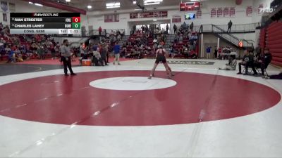 144 lbs Cons. Semi - Charles Lahey, Dubuque Hempstead (JV) vs Ivan Streeter, Iowa City, City High (JV)