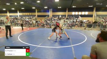 109 lbs Round Of 64 - Reika Proctor, Mira Mesa Wrestling vs Emma Calvan, Too Much Mana