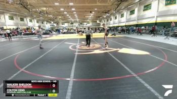 145 lbs 7th Place Match - Colton King, Dickinson Wrestling Club vs Walker Sheldon, Williams County Firestorm