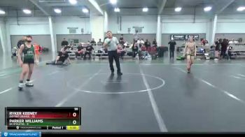 96 lbs Round 3 (4 Team) - Ryker Keeney, Daytrip Orange vs Parker Williams, 84 Athletes
