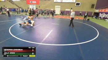 220 lbs Cons. Semi - Solly Jonas, ND vs Nehemiah Lendobeja, WI