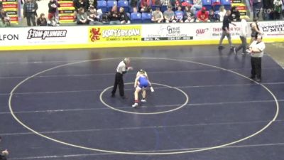 110 lbs Round Of 32 - Luke Bowers, Fort LeBoeuf vs Preston Bubash, Elizabeth Forward