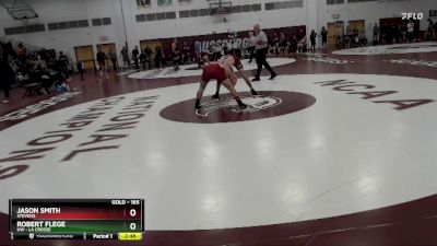 165 lbs Quarterfinal - Jason Smith, Stevens vs Robert Flege, UW - La Crosse