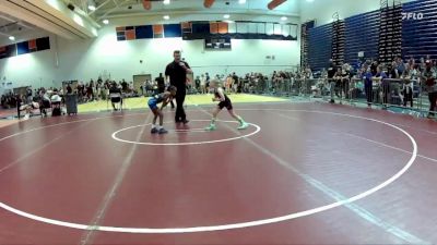 45-52 lbs Round 1 - Amaryllis Pagans, Reaper Wrestling Club vs Macklyn Motley, Warmupgang Wrestling Club