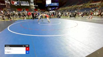 160 lbs Cons 64 #2 - Michael Boyle, Ohio vs Travis Hull, Oregon