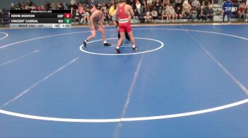 157 lbs Champ. Round 1 - Kevin Boston, Colorado State University - Pueblo vs Vincent Cabral, Western Colorado University