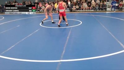 157 lbs Champ. Round 1 - Kevin Boston, Colorado State University - Pueblo vs Vincent Cabral, Western Colorado University