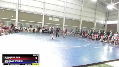 165 lbs Semis & 1st Wrestleback (8 Team) - Alexander Tack, Illinois vs Brock Armstrong, Idaho