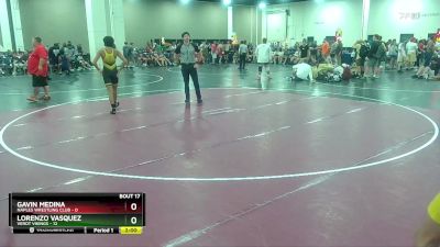 120 lbs Round 4 (10 Team) - Lorenzo Vasquez, Verot Vikings vs Gavin Medina, Naples Wrestling Club