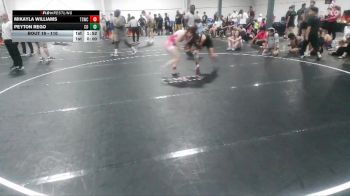 110 lbs Round 2 - Mikayla Williams, The Storm Wrestling Center vs Peyton Rego, Camden Outsiders