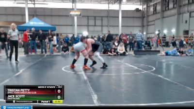 132 lbs Cons. Round 3 - Jace Scott, Unattached vs Tristan Petty, Small Town Wrestling Club