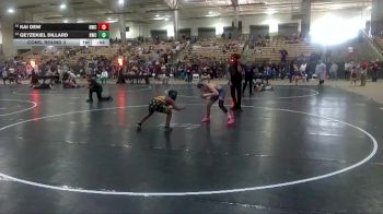 120 lbs Cons. Round 3 - Ge?Zekiel Dillard, Rabbit Wrestling Club vs Kai Dew, Nolensville Wrestling Club