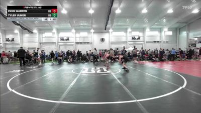 E-139 lbs Semifinal - Evan Warren, OH vs Tyler Ulmer, OH