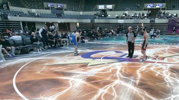 133 lbs Semis & 1st Wrestleback (8 Team) - Cole Caniglia, Creighton Prep, NE vs Logan Fu, Centennial, MN