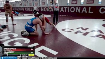 157 lbs Cons. Round 1 - Tate Laducer, Northland CC vs Noah Pettit, Luther