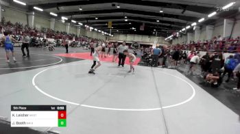 106 lbs 5th Place - Karl Leisher, Westside WC vs Jorgen Booth, NM Royalty