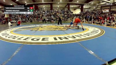 120 lbs Quarterfinal - Morris Wolfley, Moapa Valley vs Keb Schnurrenberger, Truckee