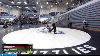 106 lbs Champ. Round 1 - Gabe Rosales, Mountain Home vs Mason Bingham, Box Elder