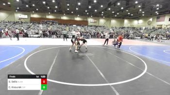 123 lbs Final - Shyla Sells, Klamath Basin Warriors vs Cameron Knourek, Top Fuelers WC