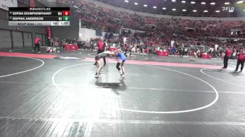 112 lbs Champ. Round 2 - Sophia Anderson, West Salem/Bangor vs Sophia Soumphonphakdy, Wisconsin