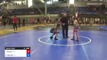 69 kg Quarterfinal - Lucas Brown, Crass Trained vs Angel Nguyen, Central Catholic