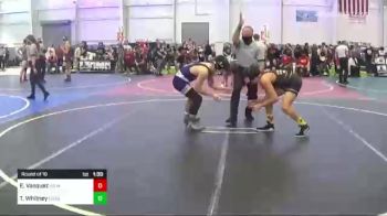 132 lbs Round Of 16 - Elijah Vasquez, No Mercy School Of Wrestling vs Ty Whitney, Ford Dynasty WC