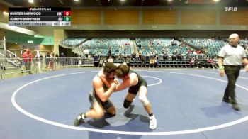 165 lbs Quarterfinal - Hunter Harwood, UNATT-Southern Oregon vs Joseph Manfredi, Arizona State