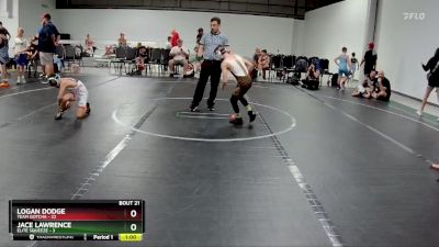 68 lbs Round 6 (8 Team) - Logan Dodge, Team Gotcha vs Jace Lawrence, Elite Squeeze