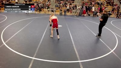 125-130 lbs Champ. Round 1 - Trista Gessler, MN vs Kathryn Marstein, MN