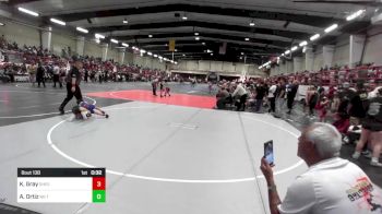 64 lbs Consolation - Keshlynn Gray, Sheepcamp Wrestling vs Aniah Ortiz, No Team