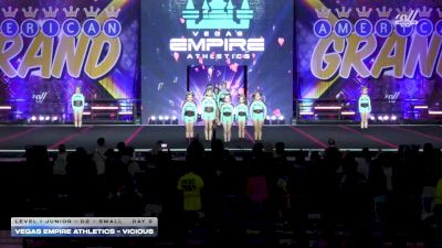 Vegas Empire Athletics - Vicious [2025 L1 Junior - D2 - Small Day 2] 2025 The American Grand Grand Nationals