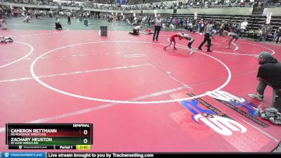 65 lbs Semifinal - Zachary Heuston, RT Elite Wrestling vs Cameron Rettmann, No Nonsense Wrestling