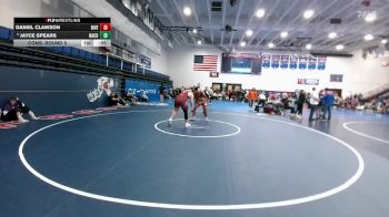 285 lbs Cons. Round 5 - Jayce Spears, Natrona County vs Daniel Clawson, Riverton