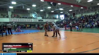 170 lbs Cons. Round 4 - Giancarlo Tolentino, Coastal Academy vs Nathan Torres, Brawley