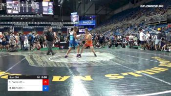 160 lbs Rnd Of 32 - Gunner Endicott, Ohio vs Michael Bartush, Connecticut