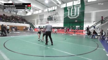 110 lbs Champ. Round 2 - Allison Rivas, Upland vs Stella Garcia, Warren