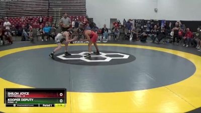 95 lbs Placement Matches (8 Team) - Shiloh Joyce, Team Revival vs Kooper Deputy, POWA