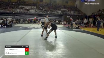 170 lbs Quarterfinal - Anthony Zancan, Mount Saint Joseph vs Ryan Tremain, Benedictine College Preparatory