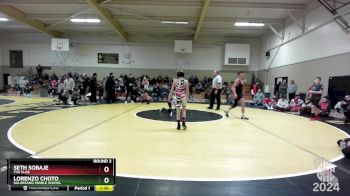 70 lbs Round 3 - Seth Sobaje, The Club vs Lorenzo Choto, Solorsano Middle School