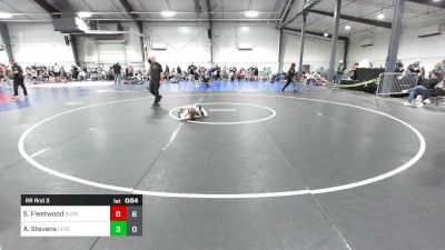 50 lbs Rr Rnd 3 - Samuel Fleetwood, Guerrilla Wrestling Academy vs Attley Stevens, Level Up Wrestling Center - (A)