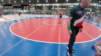 115 lbs Quarterfinal - Kaius Rivera, Montana Disciples vs Alex Antonio Velez-Roman, Cobbler Kids Wrestling