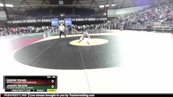 86 lbs Champ. Round 2 - Mason Young, Bethel AllStars Wrestling Club vs Jaxson Nilson, Punisher Wrestling Company