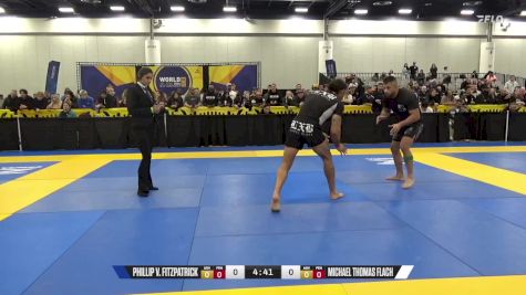 Michael Thomas Flach vs Phillip V. Fitzpatrick 2024 World IBJJF Jiu-Jitsu No-Gi Championship