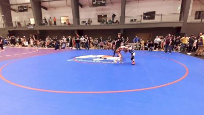 U10 FS - 63 lbs Champ. Round 1 - Raiden Thomson, Mat Rats Rebooted Wrestling vs Bryson Vanscoyoc, Bethel AllStars Wrestling Club